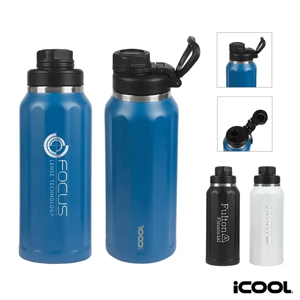 iCOOL® Sedona 32 oz. Double Wall Stainless Steel Water Bo...... from ASI 67866 Logomark/Valumark