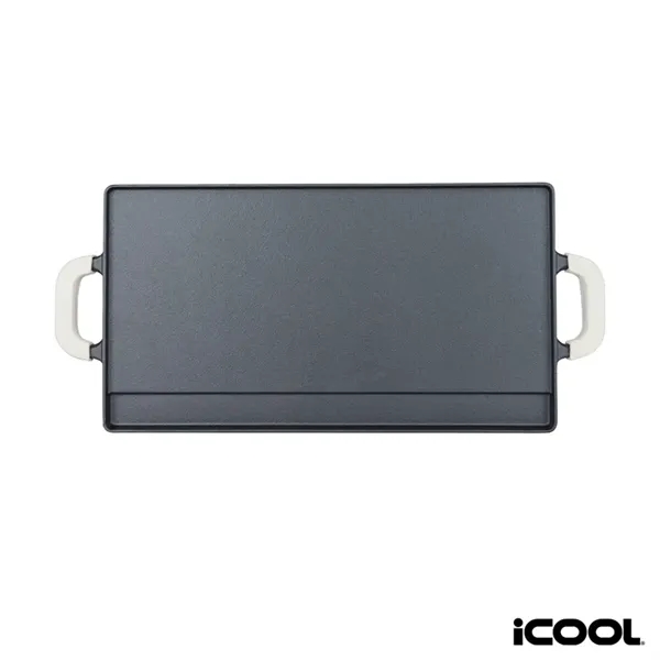 iCOOL® Banff Reversible Cast Iron Griddle... from ASI 67866 Logomark/Valumark
