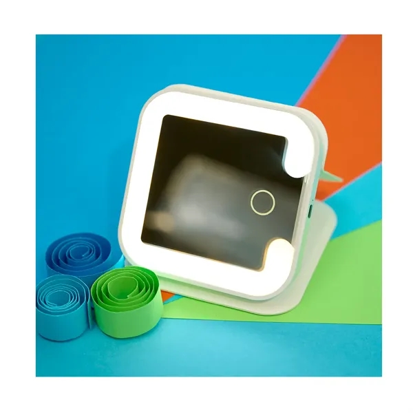 Nora LED Light-Up Pocket Mirror... from ASI 67866 Logomark/Valumark