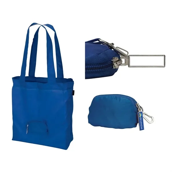 4.5" x 14.5" x 13" foldable tote bag; includes 26" handles... from ASI 67866 Logomark/Valumark