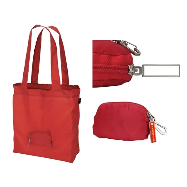 4.5" x 14.5" x 13" foldable tote bag; includes 26" handles... from ASI 67866 Logomark/Valumark