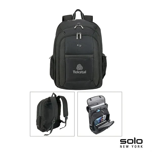 5.5" x 18" x 13.5" backpack; includes padded section that holds... from ASI 67866 Logomark/Valumark