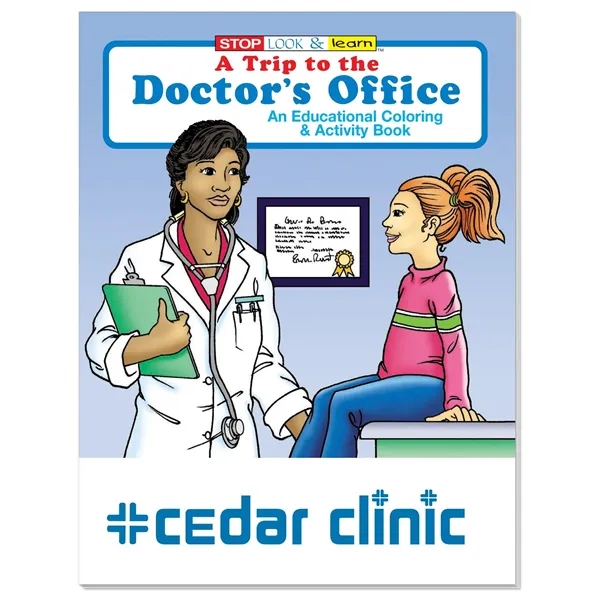 Coloring Book: A Trip to the Doctor's Office... from ASI 40480 Koozie Group