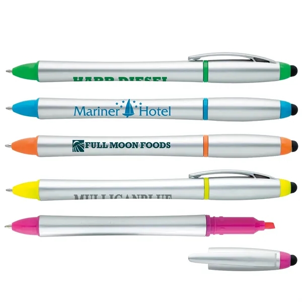 Stylus Highlighter-Pen Combo... from ASI 40480 Koozie Group / Norwood
