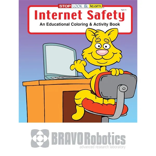 Coloring Book: Internet Safety... from ASI 40480 Koozie Group