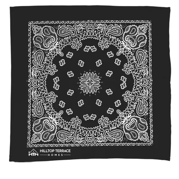 Garyline® 22" Bandana with Stock Paisley Pattern... from ASI 40480 Koozie Group