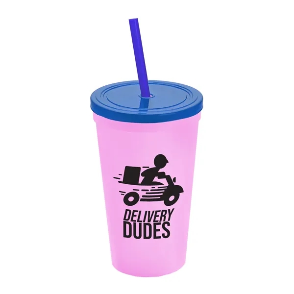 22 oz Travel Tumbler with lid and straw - wide selection... from ASI 40480 Koozie Group