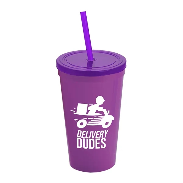 22 oz Travel Tumbler with lid and straw - wide selection... from ASI 40480 Koozie Group