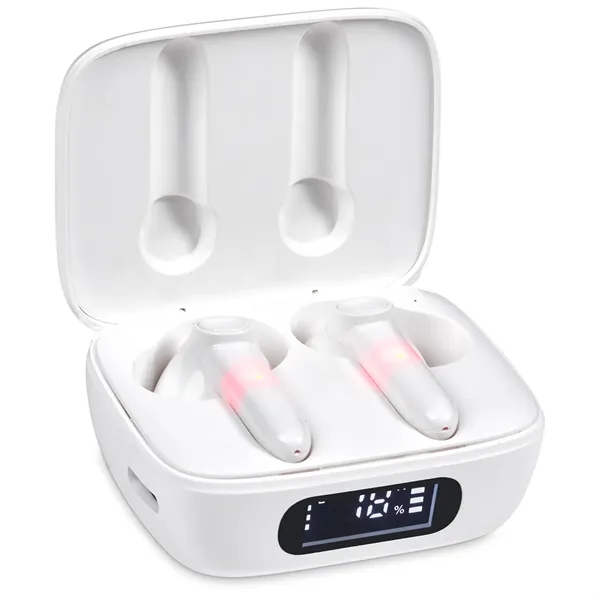 Digital display sound pro TWS Bluetooth 5.2 earbud plus 1 color... from ASI 37218 Athena Promo (tm)