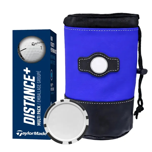 Golf kit with Taylormade Distance Plus golf balls, a poker chip... from ASI 38120 Ball Pro / Diversified Quality Kitchenware