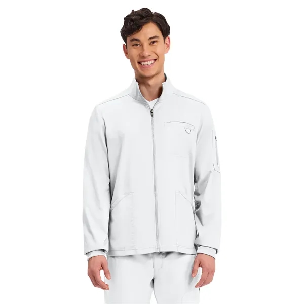 Cherokee Workwear Revolution Zip Front Jacket... from ASI 86018 Scrub Authority