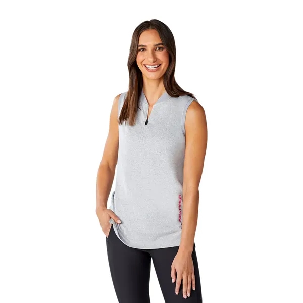 XS-3XL women's polo shirt without sleeves... from ASI 66887 PCNA / Trimark