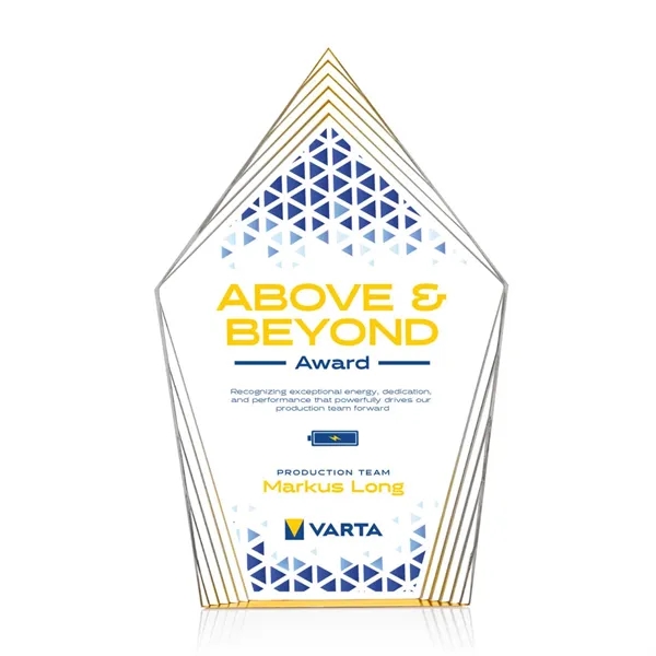 Greyson VividPrint™ Award - Gold... from ASI 84592 St Regis Group / St Regis