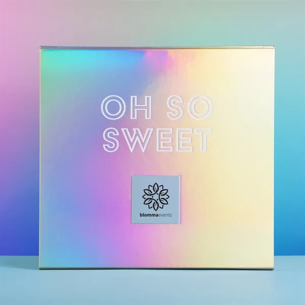 Iridescent gift box with 9 customizable large jars (7 oz each)... from ASI 61966 HPG / SugarSpot