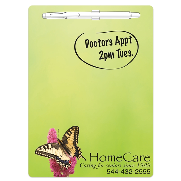 8" x 11" dry erase decals made of white vinyl with... from ASI 56950 Gill Studios Inc / Gill-Line®