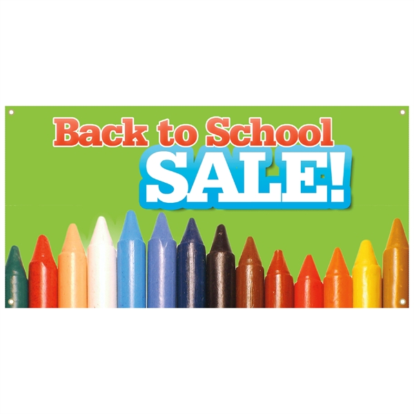 Durable 13 Oz vinyl banner.... from ASI 56950 Gill Studios Inc / Gill-Line®