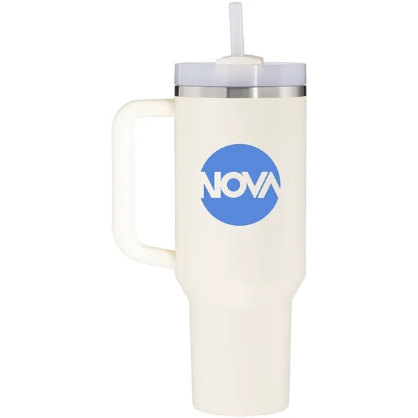 40 oz insulated stainless steel tumbler with FlowState 3-position lid, reusable... from ASI 51197 ETS Express, LLC