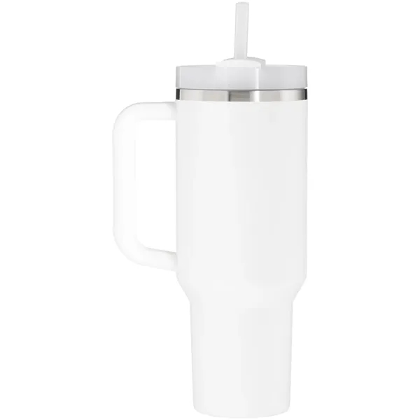 40 oz insulated stainless steel tumbler with FlowState 3-position lid, reusable... from ASI 51197 ETS Express, LLC