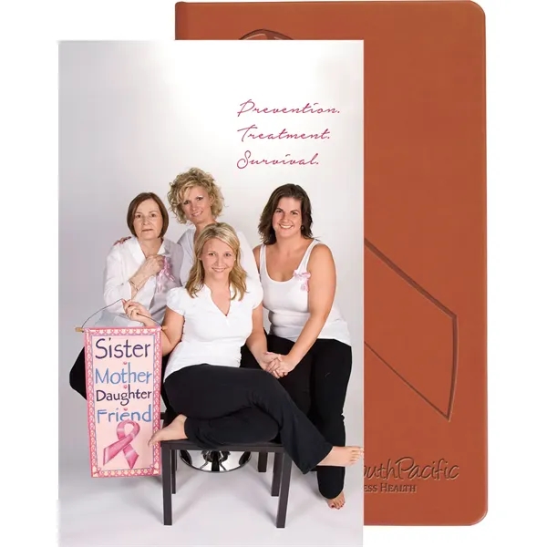 5x8.5 smooth faux-leather hard cover journal w/ 80 sheets wood-free paper,... from ASI 91340 Journalbooks/Timeplanner Calendars