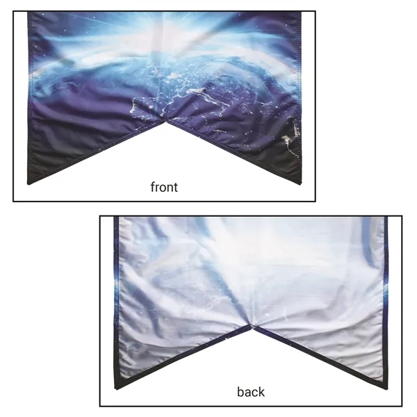 Full Color, Full Custom Sports Championship Banner Single Sided Dove Tail... from ASI 80228 Quinn