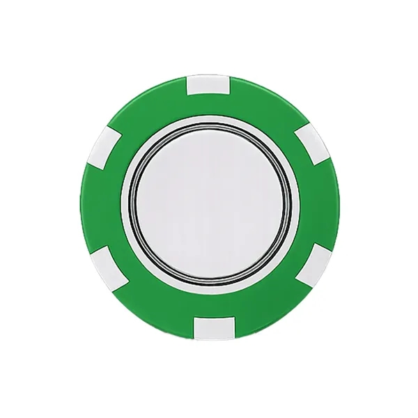 Poker chip with removable magnetic ball marker, classic feel and practical... from ASI 38120 Ball Pro / Diversified Quality Kitchenware