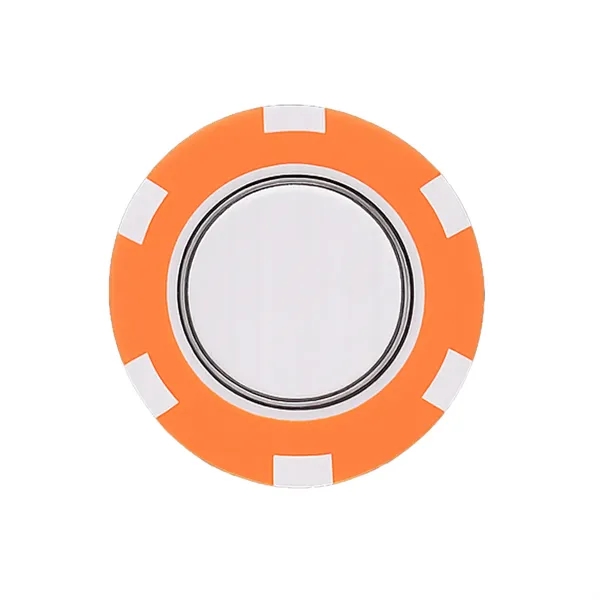 Poker chip with removable magnetic ball marker, classic feel and practical... from ASI 38120 Ball Pro / Diversified Quality Kitchenware