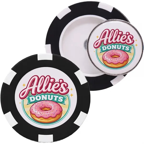 Poker chip with removable magnetic ball marker, classic feel and practical... from ASI 38120 Ball Pro / Diversified Quality Kitchenware