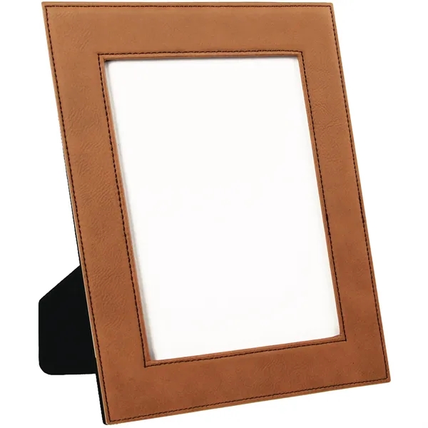 10 3/4" x 12 3/4" x 3/8" rawhide leatherette photo frame... from ASI 74601 Calico