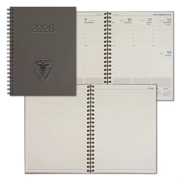 8" x 11" weekly diary with an eco-peel cover.... from ASI 68507 The Magnet Group