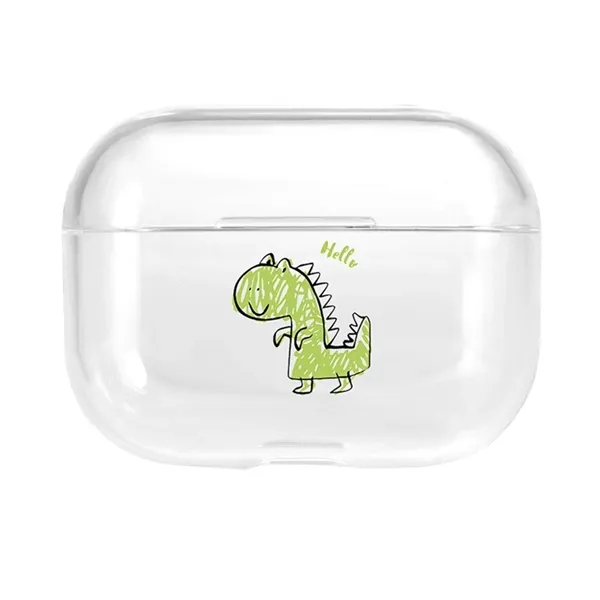 Transparent shockproof TPU earbud case plus full color UV imprint on... from ASI 37218 Athena Promo (tm)