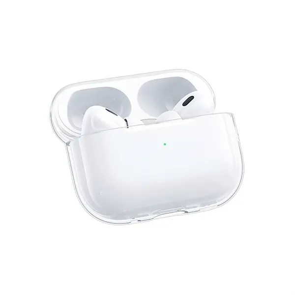 Transparent shockproof TPU earbud case plus full color UV imprint on... from ASI 37218 Athena Promo (tm)