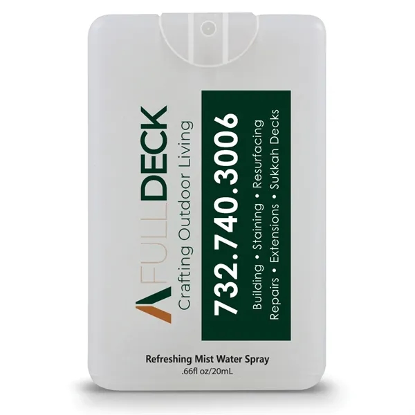 Stay refreshed anywhere with this sleek credit card style hydrating water... from ASI 55583 GMG Pen