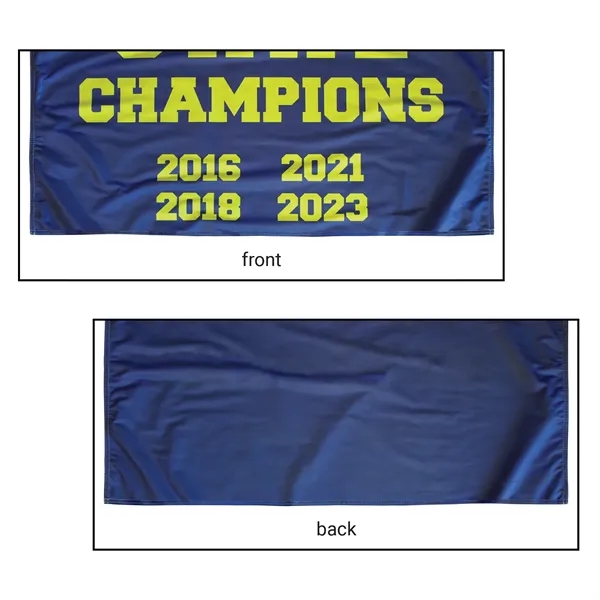 Full Color, Full Custom Sports Championship Banner Single Sided With Backliner... from ASI 80228 Quinn