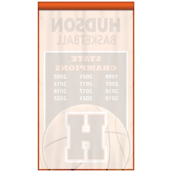 Full Color, Full Custom Sports Championship Banner Single Sided Straight Cut... from ASI 80228 Quinn