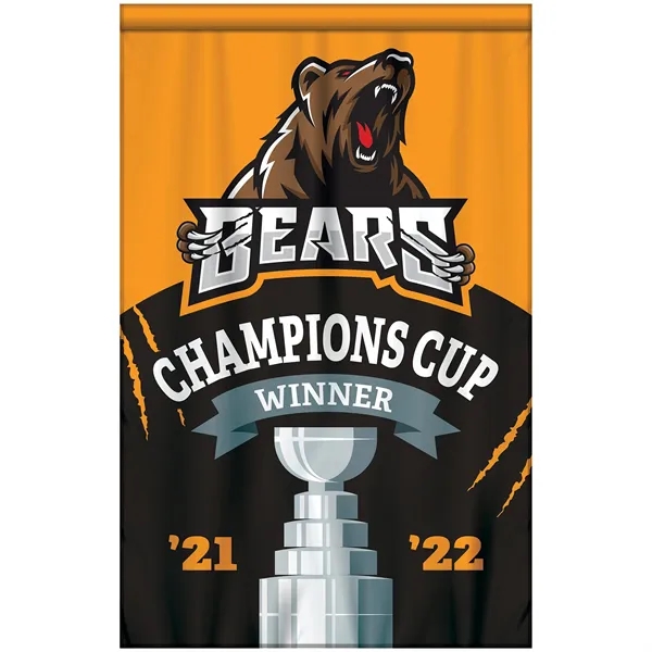 Full Color, Full Custom Sports Championship Banner Double Sided Straight Cut... from ASI 80228 Quinn