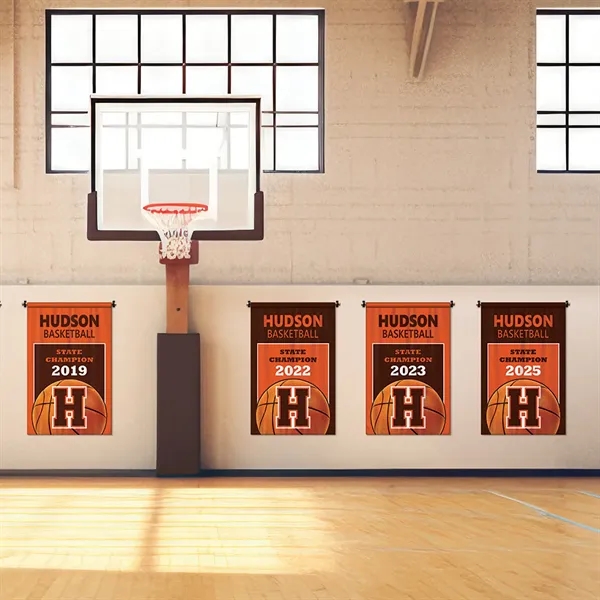 Full Color, Full Custom Sports Championship Banner Single Sided With Backliner... from ASI 80228 Quinn