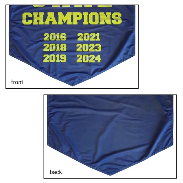 Full Color, Full Custom Sports Championship Banner Single Sided With Backliner... from ASI 80228 Quinn