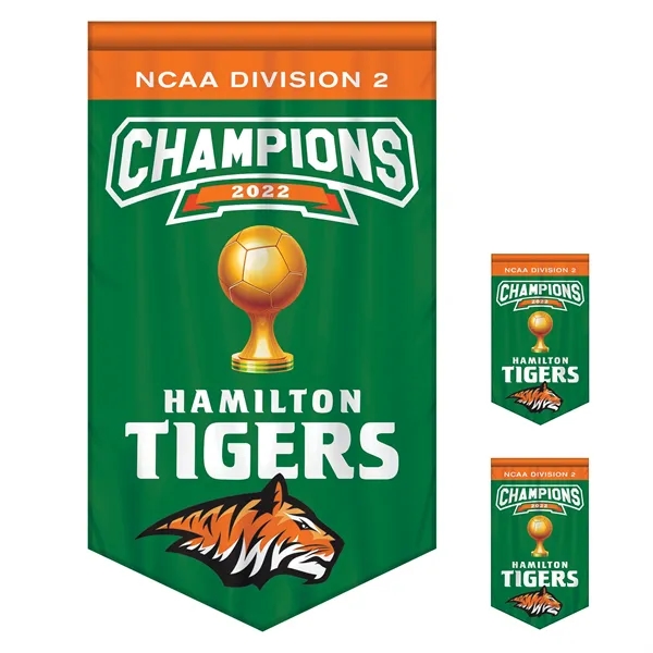 Full Color, Full Custom Sports Championship Banner Double Sided V-Cut... from ASI 80228 Quinn