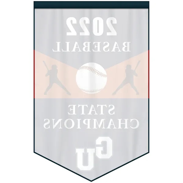 Full Color, Full Custom Sports Championship Banner Single Sided V-Cut... from ASI 80228 Quinn