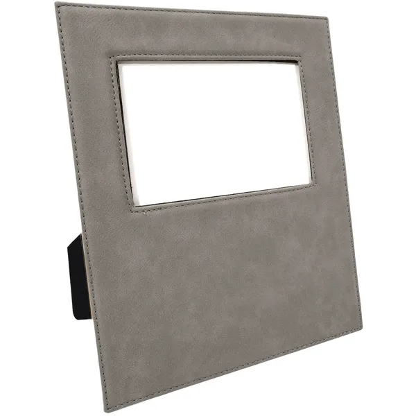 8 1/8" x 9 1/4" x 1/4" PU leatherette photo frame... from ASI 74601 Calico