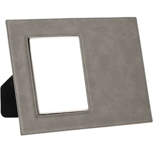 8 1/8" x 9 1/4" x 1/4" PU leatherette photo frame... from ASI 74601 Calico