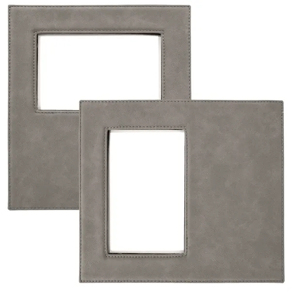 8 1/8" x 9 1/4" x 1/4" PU leatherette photo frame... from ASI 74601 Calico