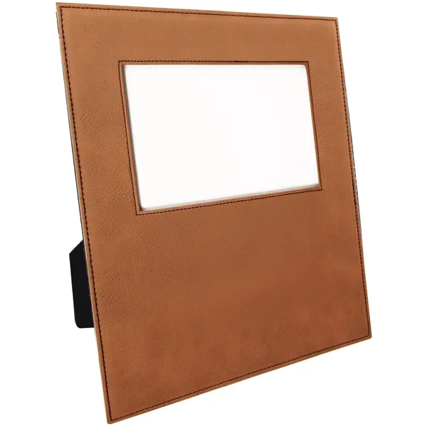 8 1/8" x 9 1/4" x 1/4" PU leatherette photo frame... from ASI 74601 Calico