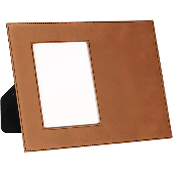 8 1/8" x 9 1/4" x 1/4" PU leatherette photo frame... from ASI 74601 Calico