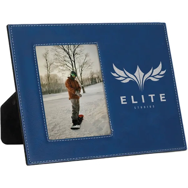 8 1/8" x 9 1/4" x 1/4" PU leatherette photo frame... from ASI 74601 Calico