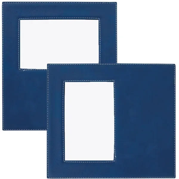 8 1/8" x 9 1/4" x 1/4" PU leatherette photo frame... from ASI 74601 Calico