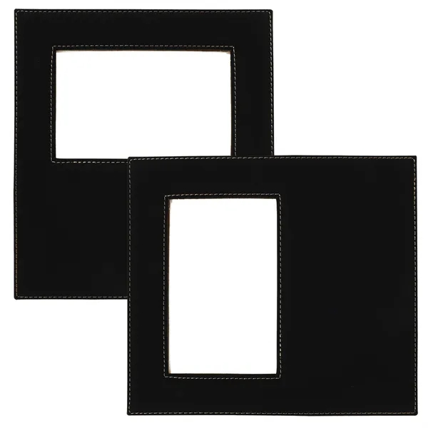 8 1/8" x 9 1/4" x 1/4" PU leatherette photo frame... from ASI 74601 Calico