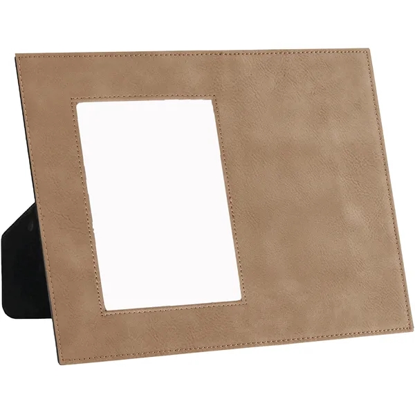 8 1/8" x 9 1/4" x 1/4" PU leatherette photo frame... from ASI 74601 Calico