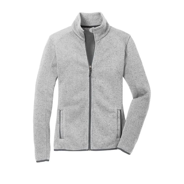 Port Authority Ladies Sweater Fleece Jacket.... from ASI 84863 SanMar