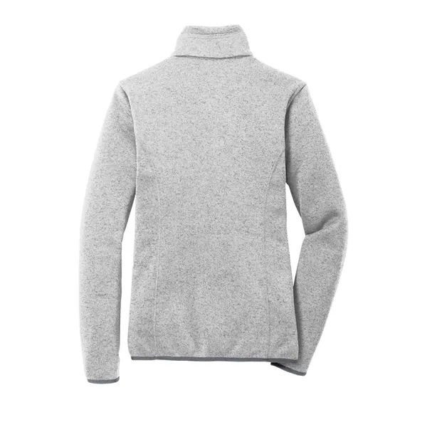 Port Authority Ladies Sweater Fleece Jacket.... from ASI 84863 SanMar